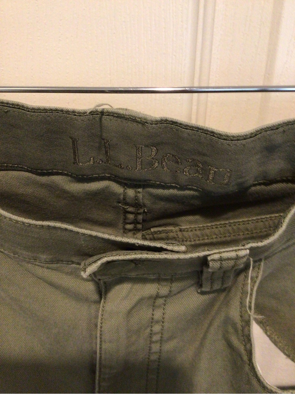 L.L. Bean Men's Olive-Toned Relaxed Jeans